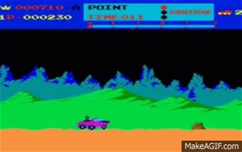 MOON PATROL arcade game by Irem 1982 retro oldskool video game on Make ...