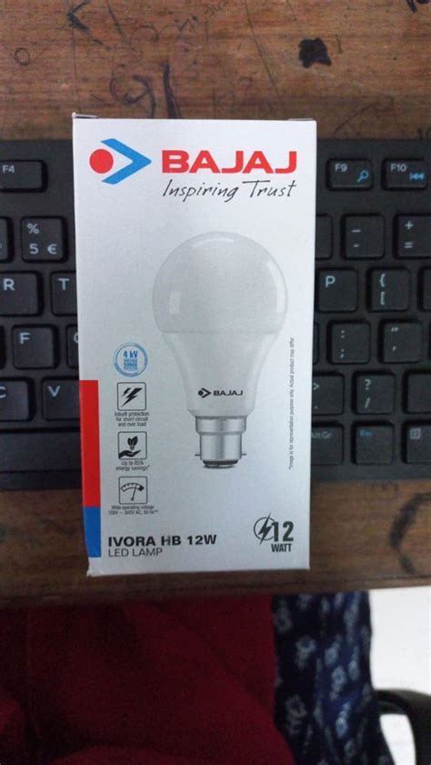 Bajaj 12 Watt LED Bulb Ivora HB Cool White At Rs 140 Piece In