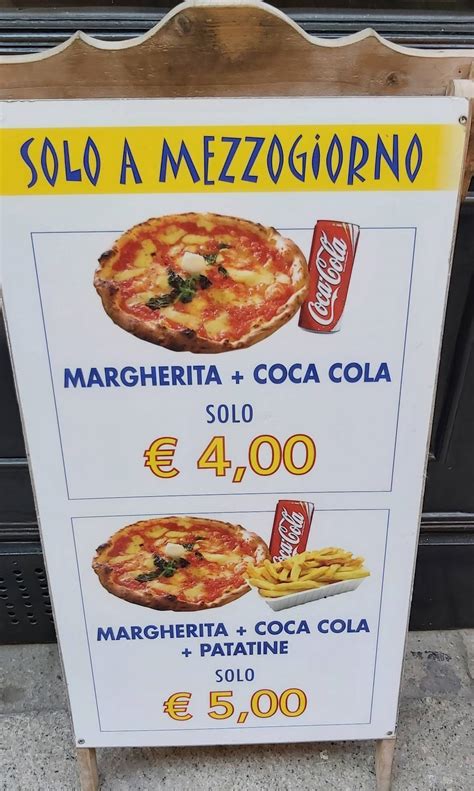 Speisekarte Von Pizzeria Il Faraone Mailand Via Orti