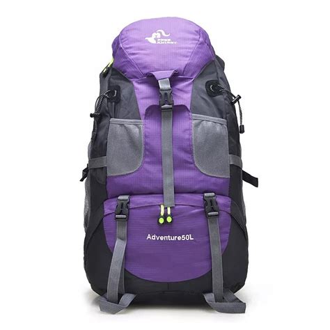 Mochila Viagem Camping Trilha Trekking Montanhismo L Roxo