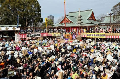 成田山不動尊の節分祭 Osaka Info