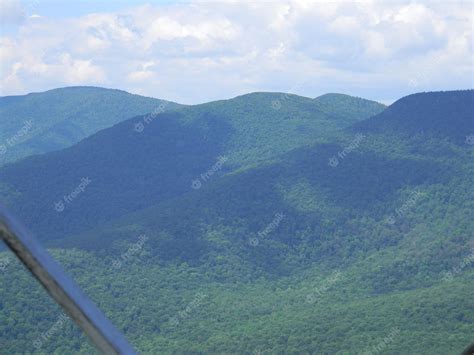 Premium Photo | Blue sky with a mountain for background nature