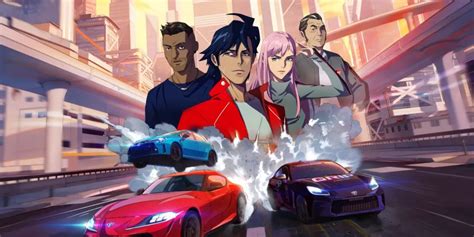 Toyota Releases First Trailer For Initial D Inspired Anime Series Grip