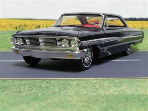 1964 Ford Galaxie Plastic Model Car Vehicle Kit 1 25 Scale 1261 Pictures By Kent