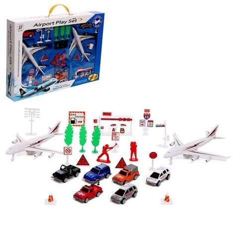 Игровой набор с инерционным транспортом "Аэропорт" - купить с доставкой ...