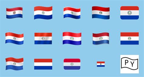 🇵🇾 Bandera: Paraguay en Noto Emoji Font 16.0