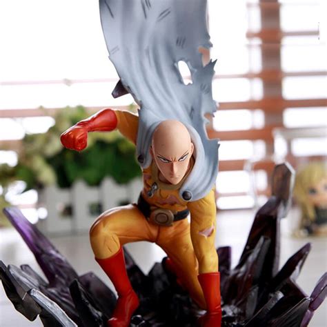 Anime One Punch Man Saitama Sensei Pvc Action Figure Collectible Model Toy 24cm In Action And Toy