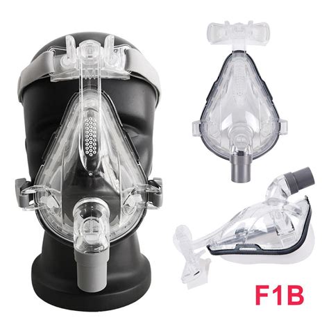 Ha F1b หน้ากากแบบเต็มหน้าพร้อมฟรีหมวกอัตโนมัติ Cpap Bipap ช่วยหายใจการนอนกรนบำบัด Shopee Thailand