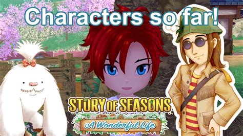 Story Of Seasons A Wonderful Life Marriage Candidates And Characters