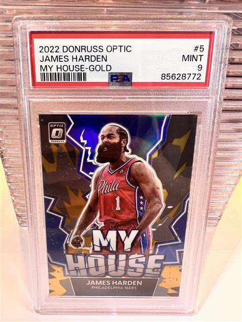 James Harden Optic My House Gold Psa Price Guide