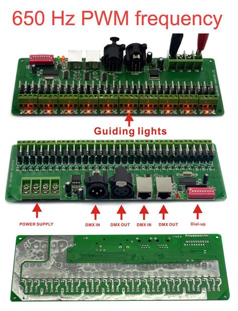 30CHANNEL 30CH EASY DMX LED Controller DMX Decoder Driver RGB Led