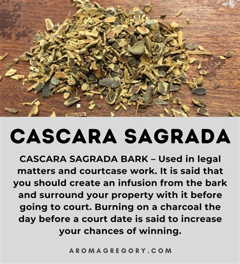 Cascara Sagrada Bark AromaG S Botanica