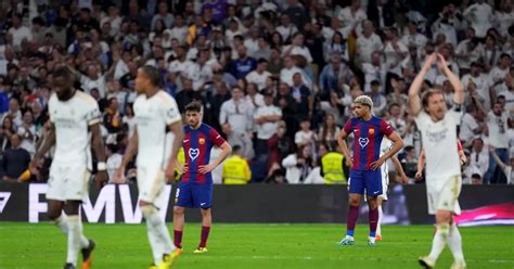 Real Madrid Barcelona De Estar A Punto De Igualar El Historial A