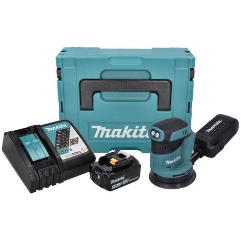 Makita DBO 180 RG1J Akku Exzenterschleifer 18 V 125 Mm 1x Akku 6 0 Ah