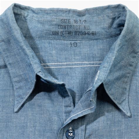 The Definitive Guide To Wwii Us Navy Chambray Shirts Standard And Strange