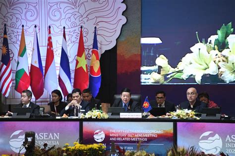 Secretary General Of Asean Attends 20th Aem Rok Consultation Asean