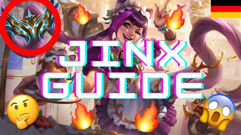 Jinx Guide German S Challenger Elo Adc Gameplay Analyse Botlane