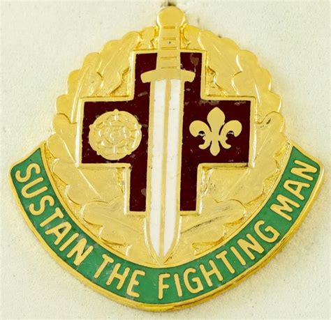 Coat Of Arms Crest Of 815th Station Hospital US Army