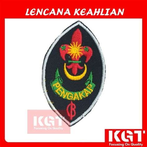 Lencana Pocket Keahlian Pengakap Aksesori Seragam Sekolah Accessories