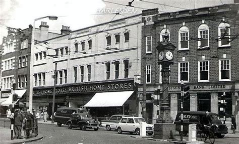 High Street Harlesden Nw10 1961 London Life London England Old London