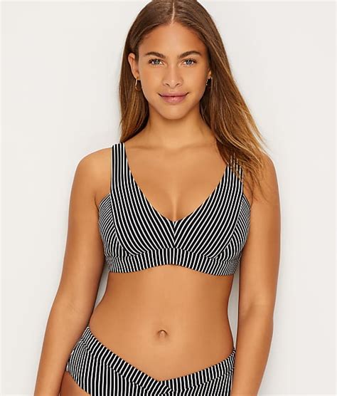 Seafolly Go Overboard Underwire Bikini Top DD Cups Reviews Bare