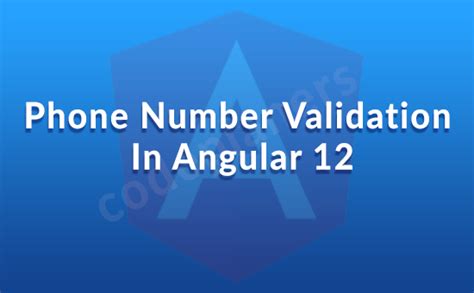 Phone Number Validation In Angular Number Validation In Angular