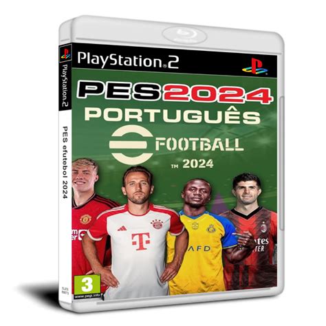 Jogo Efootball 2024 Pes 2024 Português Playstation 2 Midia