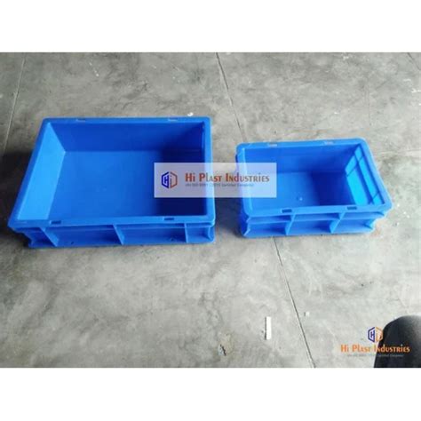 Blue Fruit Vegetable Plastic Crates At Best Price In Ahmedabad Hi