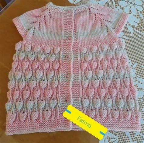 Rg Tane Yelek Hirka Ve S Veterler Nazarca Baby Knitting