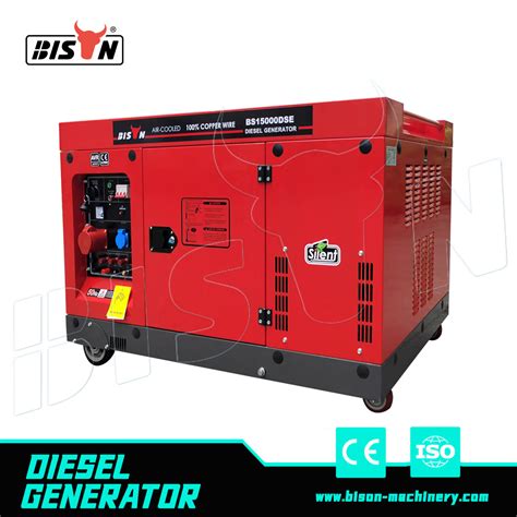 Bison Double Cylinder Home Generator Sales Genset Kva Silent