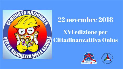 Sicurezza Nelle Scuole Il 22 Novembre Si Celebra La Giornata Promossa