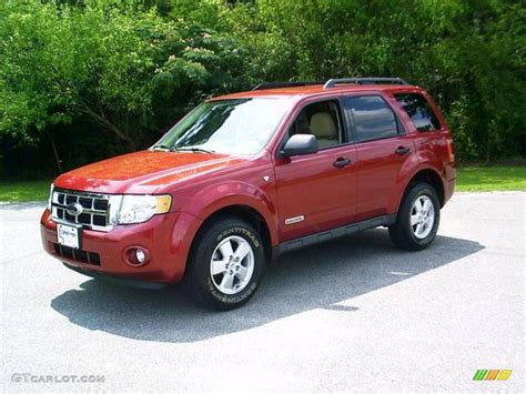 2008 Redfire Metallic Ford Escape Xlt V6 4wd 15781570 Photo 1