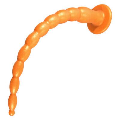 Ultra Long Anal Butt Plug Dildo Vaginal Deep Massager Suction Cup Dildo