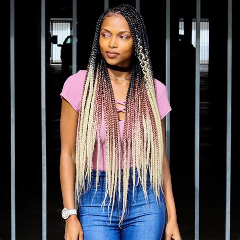 Medium Box Braids Style Ideas Trending Now Thrivenaija