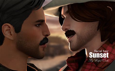 Sunset Base Game Compatible Male Facial Hair — Wistful Castle