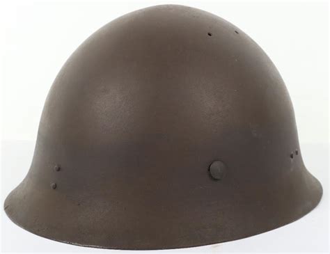 Ww2 Japanese Army Type 90 Steel Combat Helmet