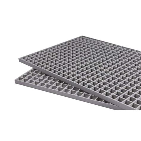 Wellco 1 Ft X 4 Ft X 1 In Fiberglass Molded Grating 15 In X 15