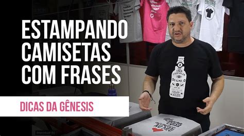 Como Estampar Camisetas Frases Serigrafia Silk Screen