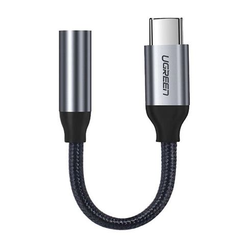 Ugreen Usb C Mm Aux Kaapeli Cm Harmaa Tekniikkaosat Fi