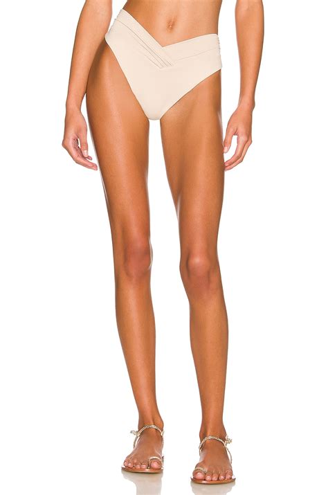 Riot Swim Pico Bikini Bottom In Coconut Revolve