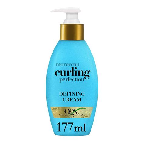 Ogx Moroccan Curling Perfection Argan Oil Defining Cream 177ml