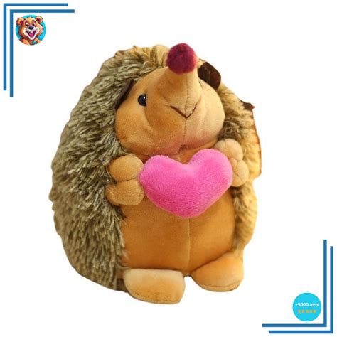 Peluche Hérisson Amoureux en livraison gratuite Économisez 30 sur