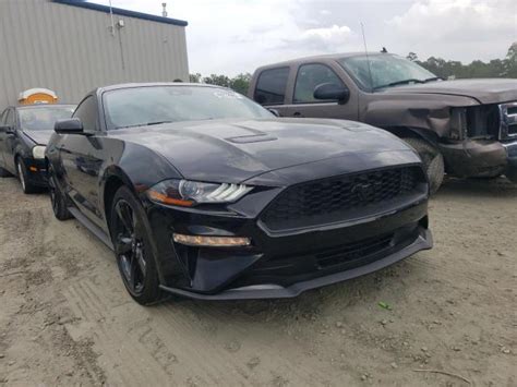 2021 Ford Mustang For Sale Sc Spartanburg Mon Oct 17 2022 Used And Repairable Salvage