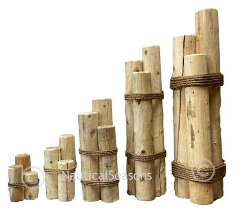 anchors wood cedar pilings nautical seasons great coastal decorations