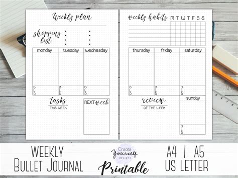 Bullet Journal Free Printables