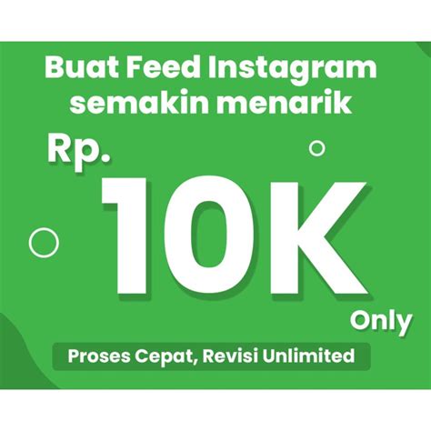 Jual Jasa Desain Feed Instagram Murah Shopee Indonesia