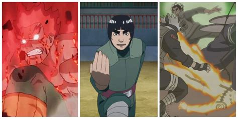 Might Guy's 10 Strongest Jutsu In Naruto, Ranked