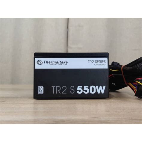 เพาเวอร์ซัพพลายpower Supply Thermaltake Tr2 S 550w 550w 80 White Shopee Thailand