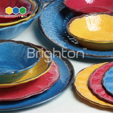 Brighton 100 Melamine Double Color Dinnerware Fda Approved Melamine