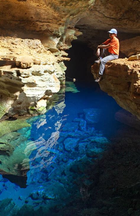 Brazils Po O Azul Cavern Invisible Blue Pools News Au